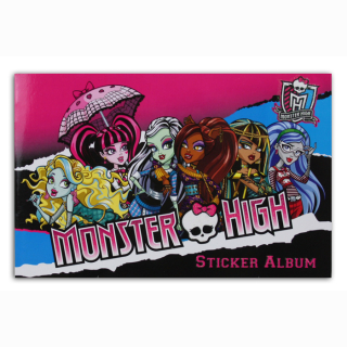 Monster High sticker scrapbook - approx 21.5x14cm