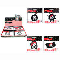 PIRATES ONLY B&uuml;gelbilder 4-fach sortiert auf Karte...