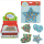 Weihnachts Glitzer-Sticker an Karte ca 17x15cm