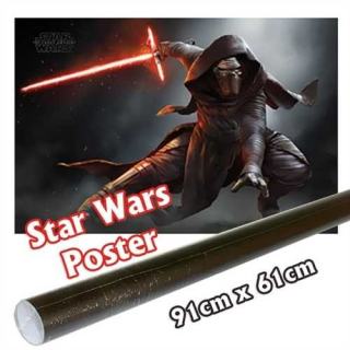 STAR WARS Poster Episode 7 - Kylo Ren Crouch - approx 91x61cm