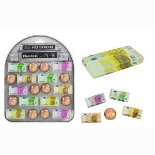 Magnet Euro Design 5 assorted - approx. 3.5-5.5cm