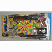 Polizeikarte16 Teile auf Karte ca 63 x 28 cm