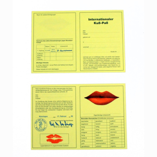 Scherzausweise - Ku&szlig;pass