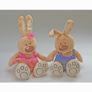 Rabbit 2 assorted approx 33cm