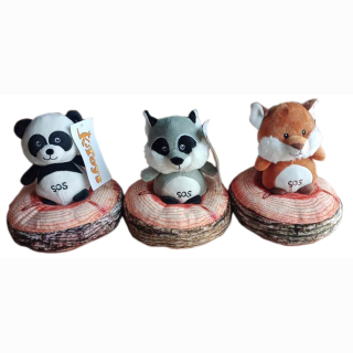 Animal with stamp approx 18cm