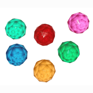 Bouncing ball facet diamond 32mm