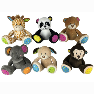 Pl&uuml;schtier ca 14cm 6-fach sortiert