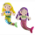 Mermaid approx. 30cm 2-way sorted