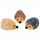 Hedgehog 3-coloured assorted approx. 16cm