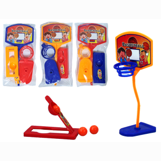 Basketballspiel 3-farbig sortiert - ca 16,5cm