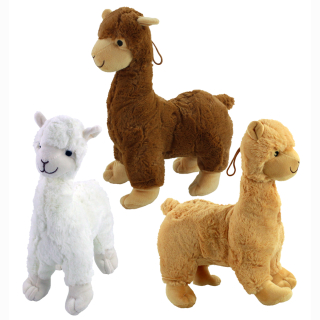 Alpaka Lama ca 45 cm 3 fach sortiert