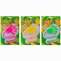 Klatschhand XL 3-farbig sortiert auf Karte ca 22,5x15cm