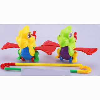 hand push dinosaur