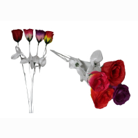 Rosenknospe 4 Farben sortiert ca 46cm