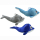 Delfin 3 Farben sortiert ca 24 cm