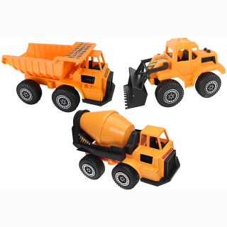 Free Wheel Construction truck (3asstd)