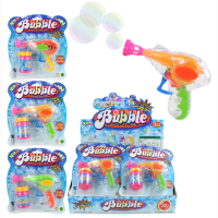 bubble gun set (2asstd,12pcs/box)