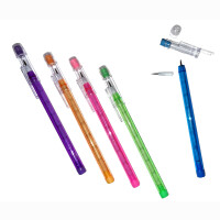glitter pencils 5 colors assorted