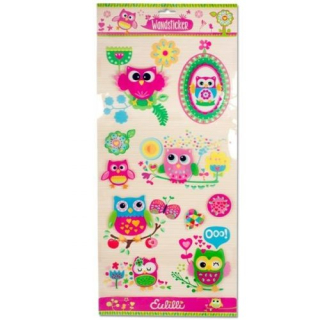Wall sticker EULILLI on card approx 55x25cm