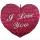 Herz "I love you" ca. 50 x 45 cm