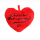 Plush Heart "Du bist das  Beste was mir je passiert ist" 30 cm
