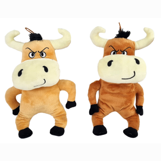 Bulle, Stier 2-farbig sortiert ca 26cm