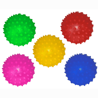 ball with print 5asst (yellow, blue, red, pink, green) 10cm