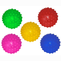 Stachelball Noppenball 5-farbig sortiert ca 10cm