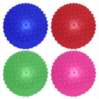 ball with print 4asst (green, blue, pink, red)  30cm