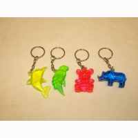 Tiere an Schl&uuml;sselanh&auml;nger ca 7-9,5 cm