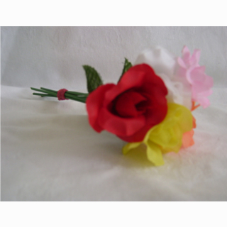 Rose 6 Farben ca 19 cm