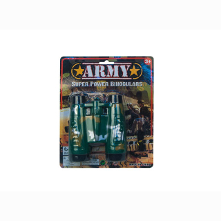 Fernglas auf Karte ca 23x19cm