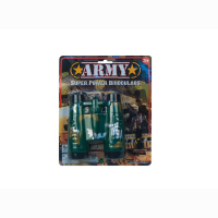 Fernglas auf Karte ca 23x19cm