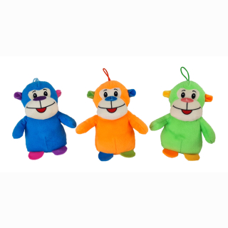 6.5 INCH MONKEY 3 ASST GREEN / 
BLUE / ORANGE