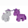 Einhorn ca 13 cm 2 Farben sortiert