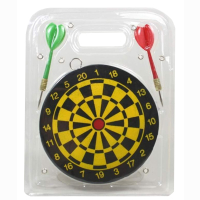 Dartscheibe mit 2 Pfeilen ca 15cm