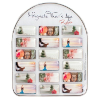 Magnet Thats Life Relax COOLMAGNETS ca 5,7 x 1 x 2,7cm