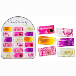 Magnet Thats LIfe Flowers COOLMAGNETS approx 5.7x1x2.7cm