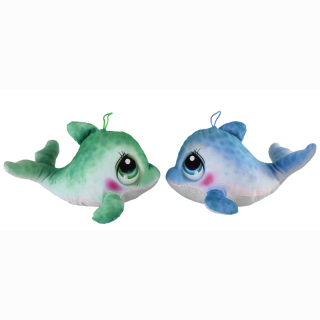 Dolphin 2-coloured sorted approx. 30cm