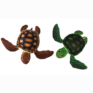 Schildkr&ouml;te 2-farbig sortiert ca 19x25cm