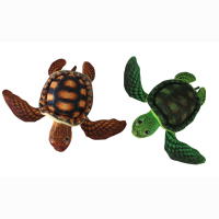Schildkr&ouml;te 2-farbig sortiert ca 19x25cm