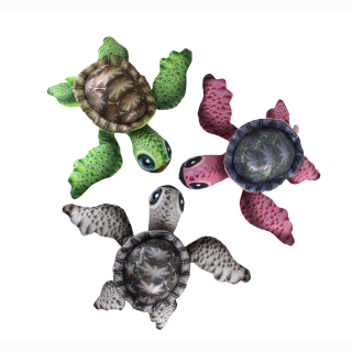 Schildkr&ouml;te 3-farbig sortiert ca 28x38cm