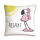 Nici 41943 - Kissen Relax! , Flamingo, 37 x 37 cm