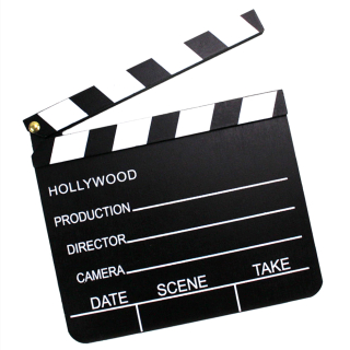 Regieklappe circa 20 x 18 cm