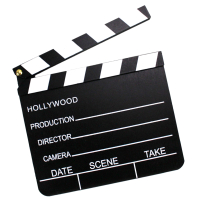 Regieklappe circa 20 x 18 cm