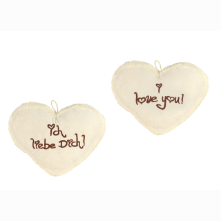 Heart 2-way sorted approx 23x18cm