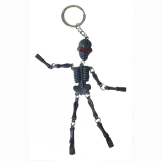 Skelett an Schl&uuml;sselanh&auml;nger ca 15 cm
