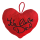 Herz Ich liebe Dich ca 10 cm