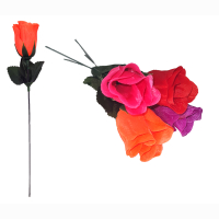Rosenknospe 4 Farben sortiert ca 26cm