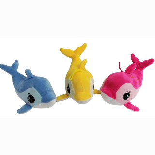 Delfin 3 Farbe sortiert ca 24 cm